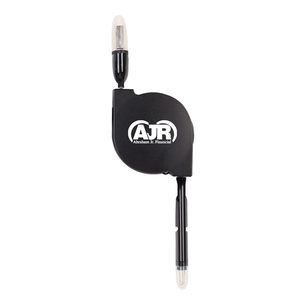 2-In-1 Retractable Charging Cable - Image 1