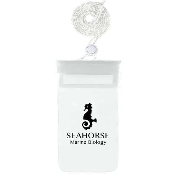 Waterproof Pouch With Neck Cord - Image 3