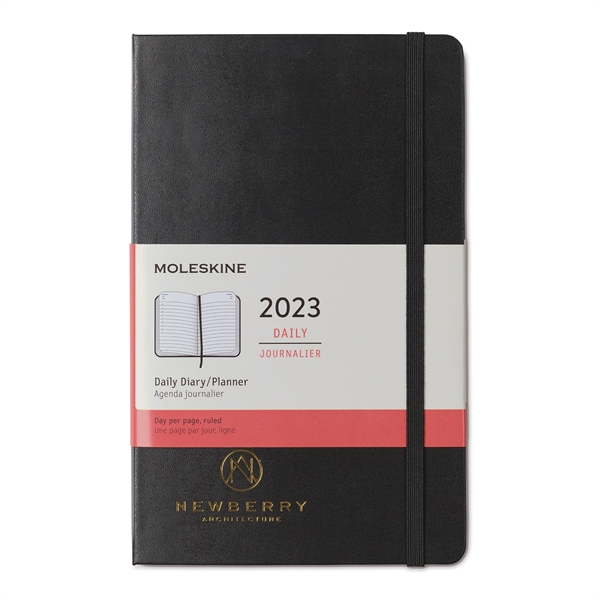 Moleskine® Hard Cover Large 12-Month Daily 2023 Planner