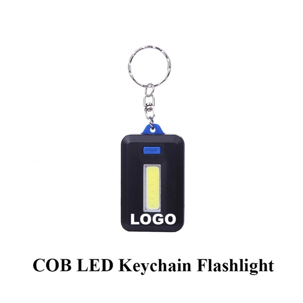 COB LED Keychain Flashlight