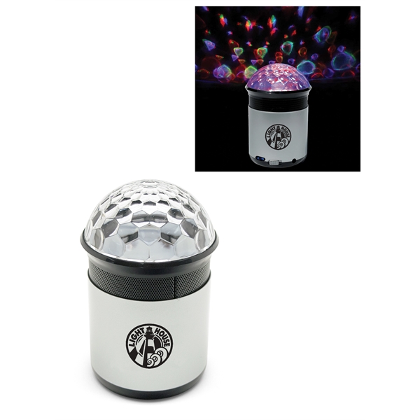 LED Disco Ball Bluetooth Wireless Speaker w/Colorful Lights - Image 1