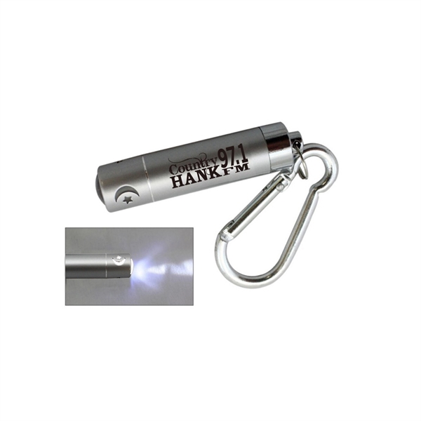 Led Flashlight with carabiner