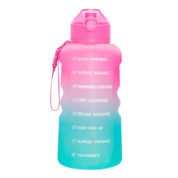 Water Bottle With Time Stamp And Removable Filter
