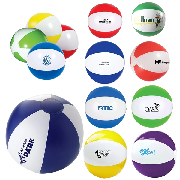 Custom Logo Inflatable Beach Balls
