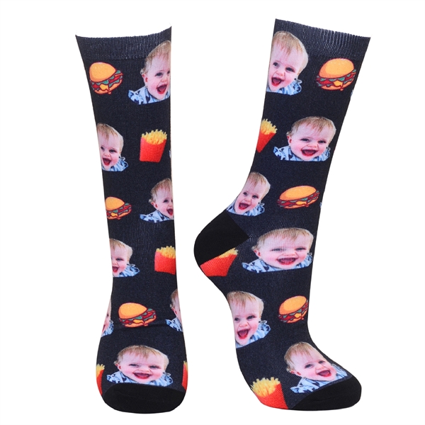 Kids Crew 360 digital printed socks w/ full customization