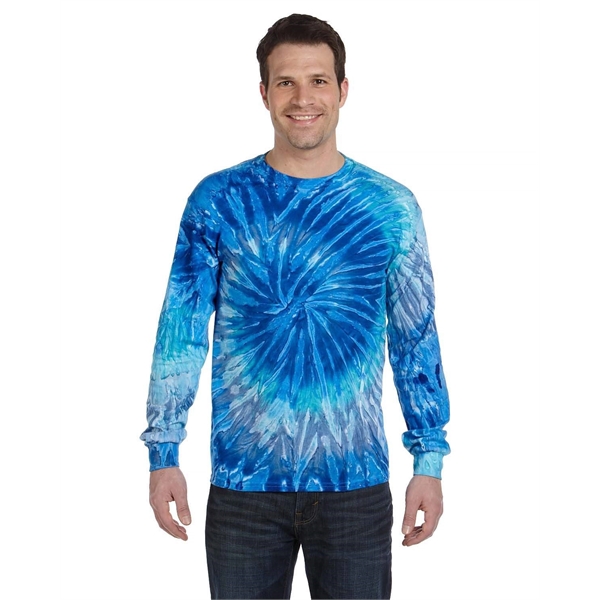 Tie-Dye Adult 5.4 oz. 100% Cotton Long-Sleeve T-Shirt
