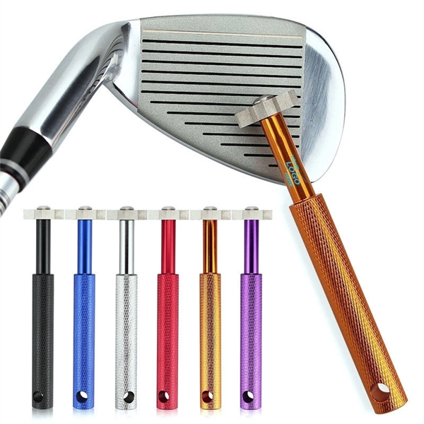 Golf Club Groove Sharpener with 6 Heads