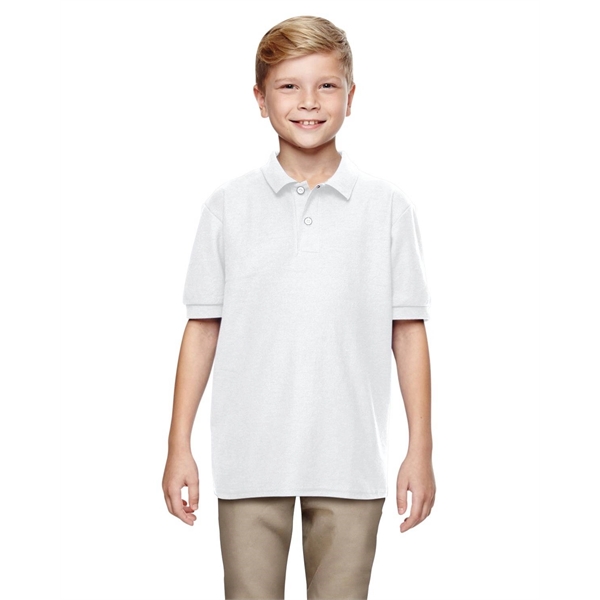 DryBlend Youth Double Pique Polo