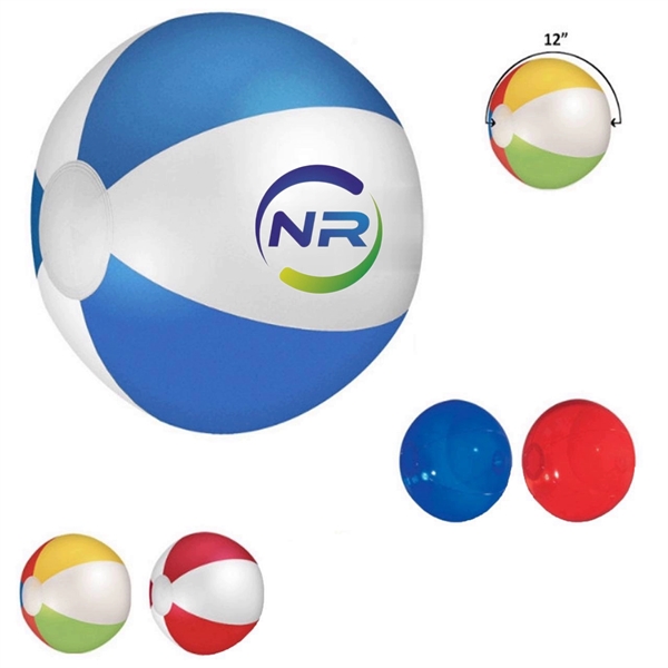 Superior Inflatable Multi-Color Beach Ball
