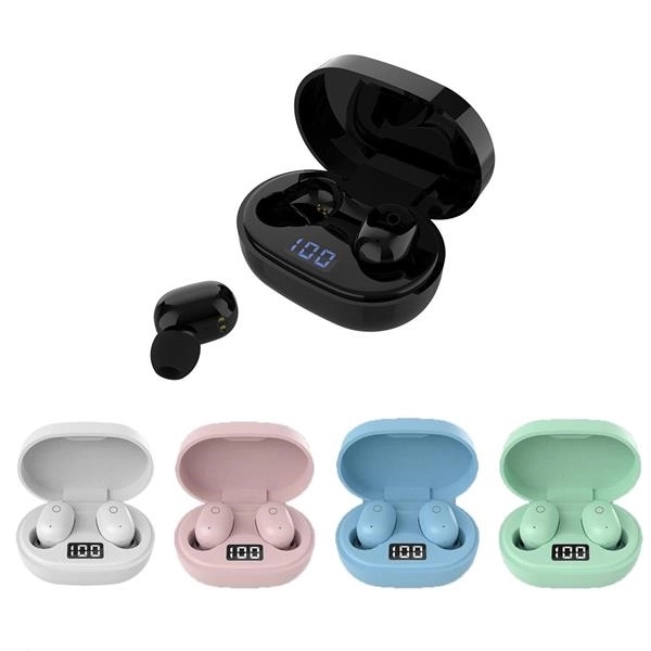 Digital Display Mini True Wireless Bluetooth Earbuds