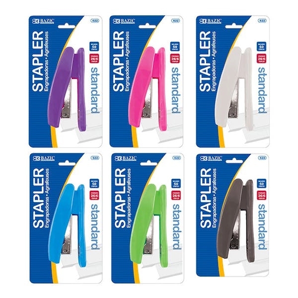 Staplers - Standard Assorted Colors