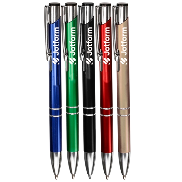 Sleek Metal Finish Aluminum Ballpoint Pens