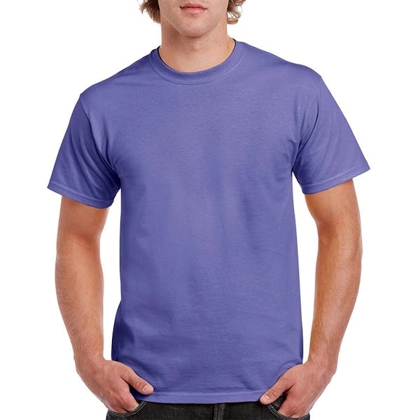Gildan Heavy Cotton Men's T-Shirt - Violet Small