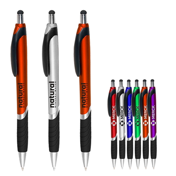 Plastic Pens with Screen Touch Stylus