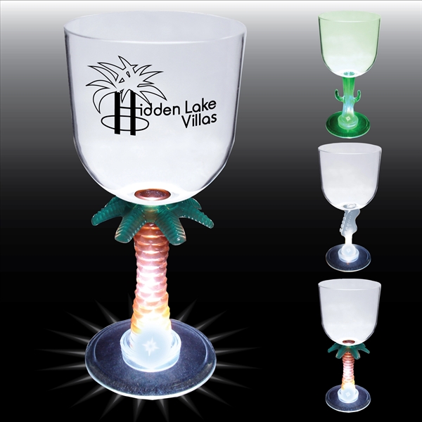 14 oz. Acrylic Light-Up Novelty Base Goblet
