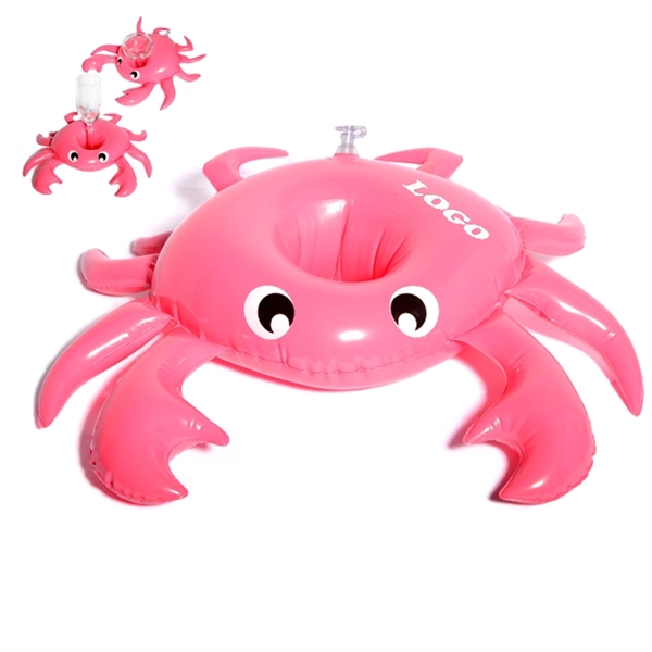 Inflatable Crab Drink Cup Holder - Image 1