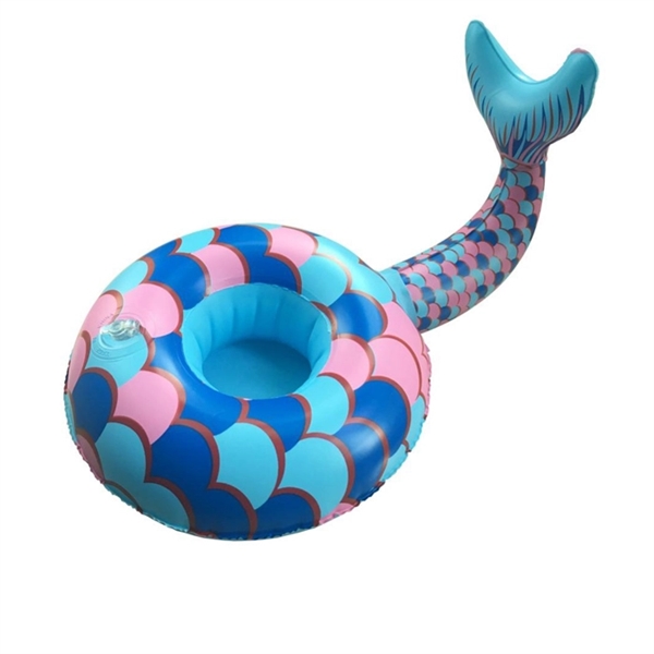 Mermaid Inflatable Cup Holder - Image 3