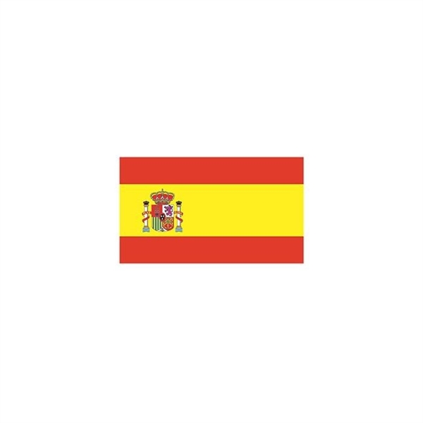 Spain Flag Temporary Tattoo