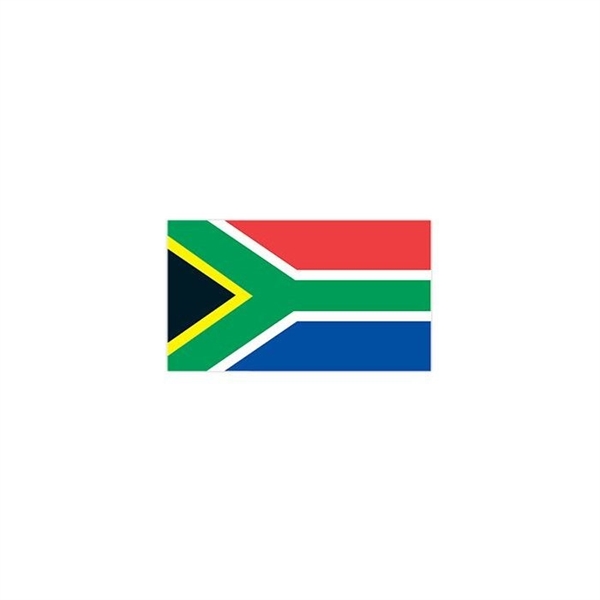 South Africa Flag Temporary Tattoo