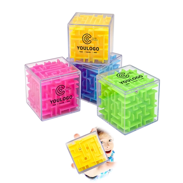 Multicolour Cube Puzzles Maze