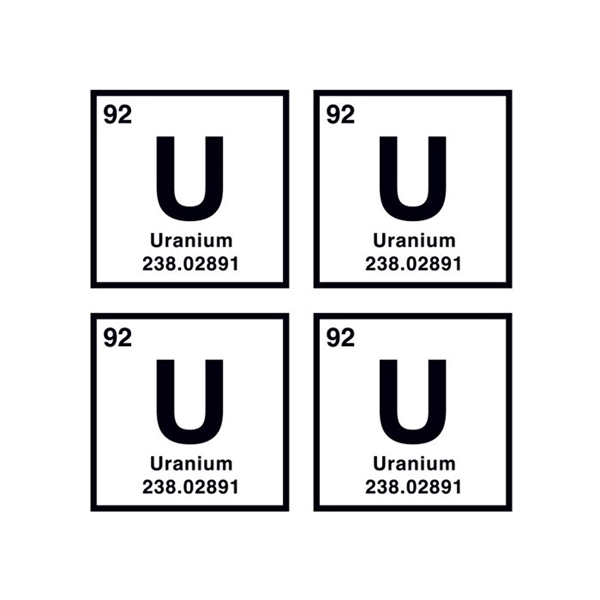 Uranium Temporary Tattoo