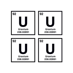 Uranium Temporary Tattoo
