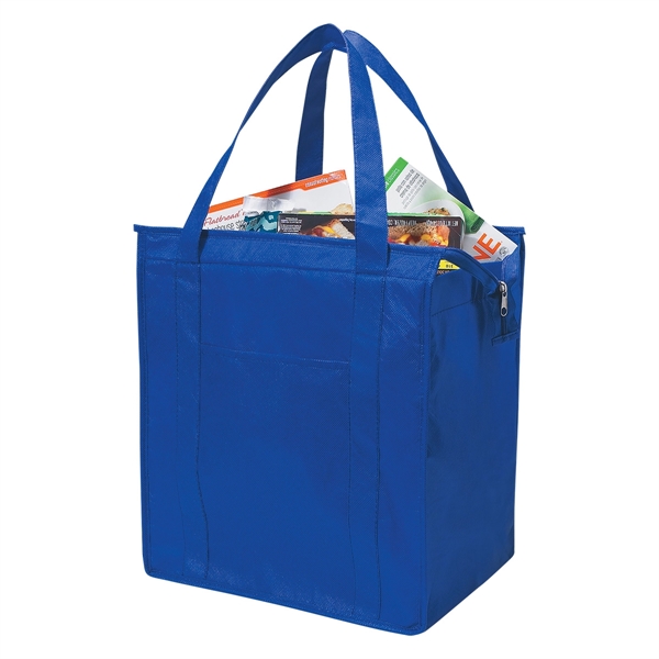 Non-Woven Insulated Shopper Tote Bag - Image 2