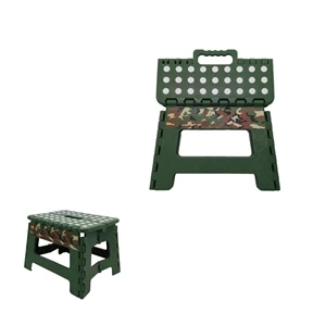 Plastic Folding Stool Convenient Chair Collapsible Bench