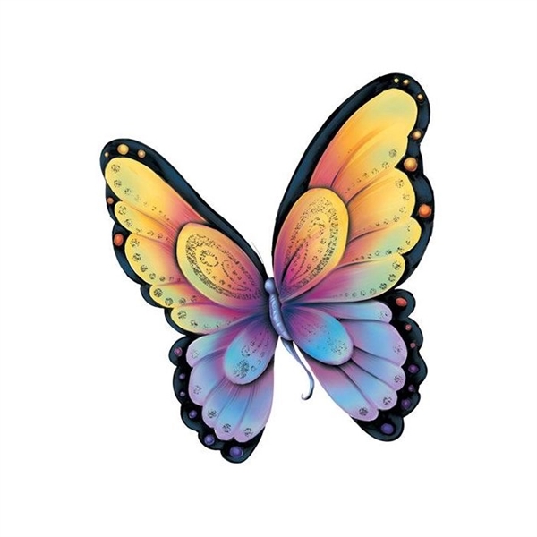 Shimmer Butterfly Metallic Temporary Tattoo