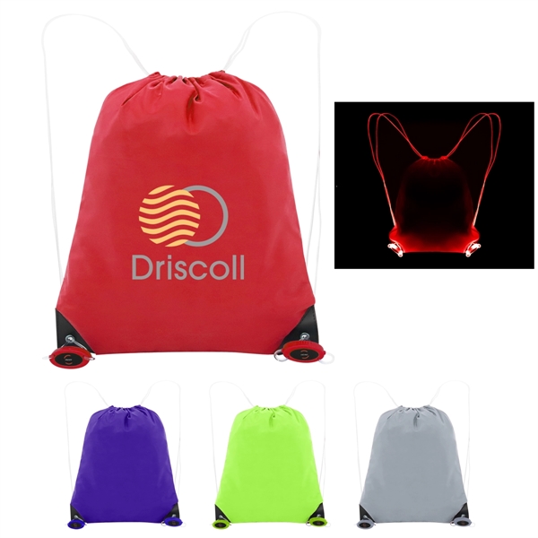 Go & Glow LED Drawstring Bag
