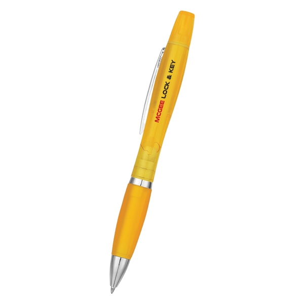 Twin-Write Pen With Highlighter - Image 2