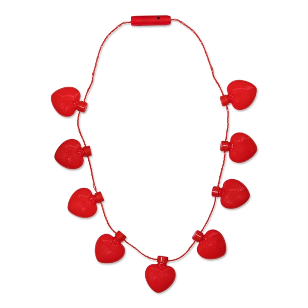 Red Heart LED Necklace - Image 3