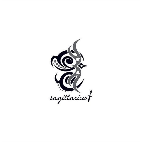 Zodiac: Sagittarius Design Temporary Tattoo