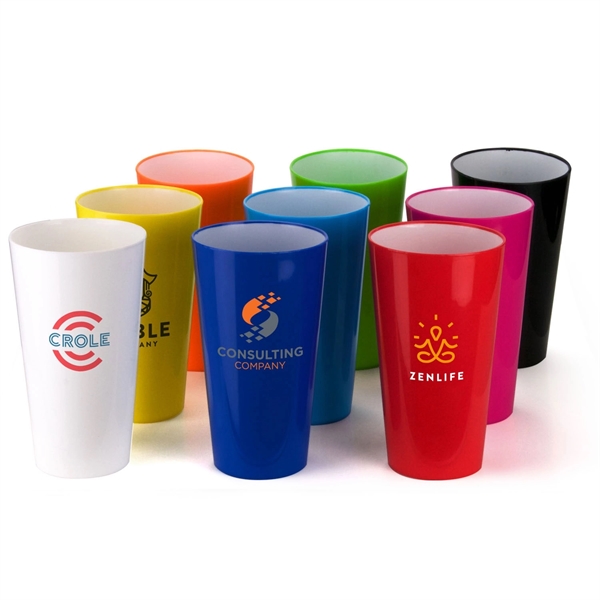 20oz Two Toned Plastic Cup