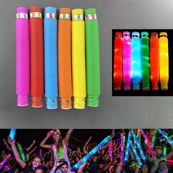 LED Pop Fidget Tube Sensory Toy