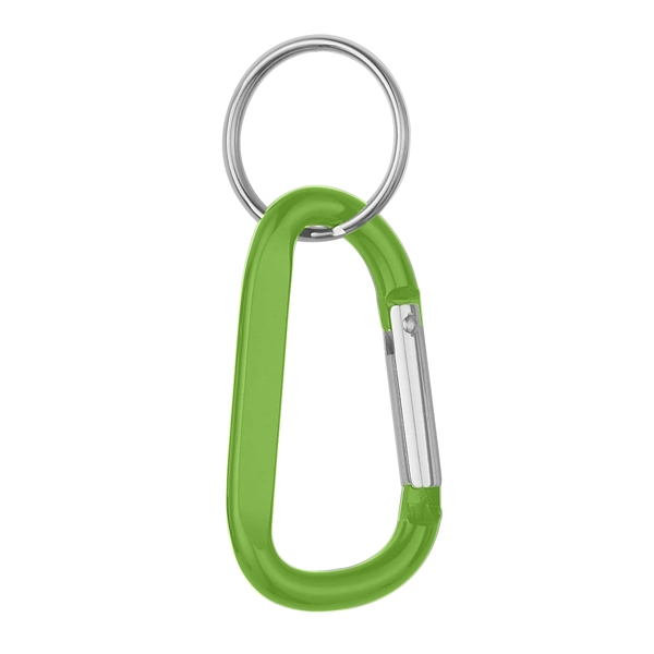 8MM Carabiner with Split Ring - Image 2