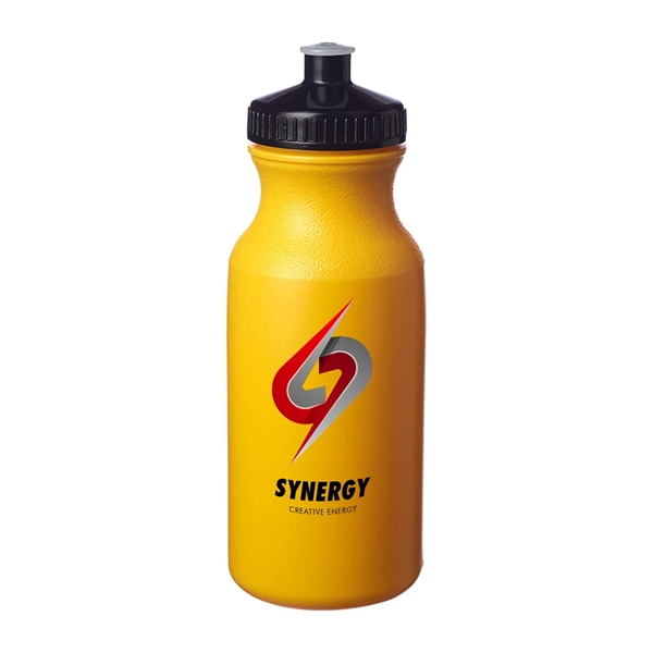 20 oz. SPIRIT Water Bottles with Push Cap w/ Full Color
