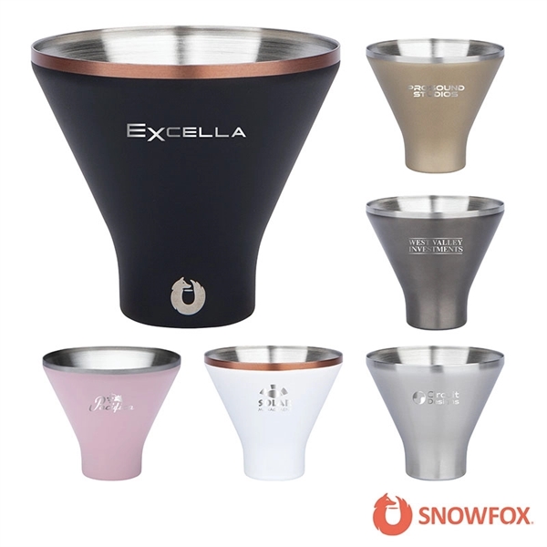 Snowfox® 8 oz. Vacuum Insulated Martini Cup - Leaderpromos