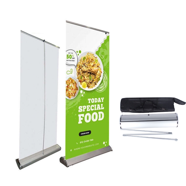 Roll Up Banner Stand Display
