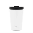 Simple Modern Classic Tumbler Insulated with Lid and Straw - Midnight Black  28oz