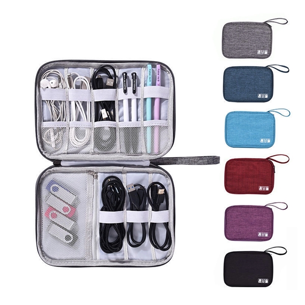 Travel Portable Electronics Accessories Organizer Bag