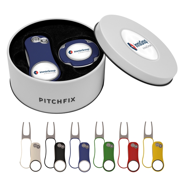 Pitchfix ® XL 3.0 Golf Divot Tool Gift Set w/ MultiMarker
