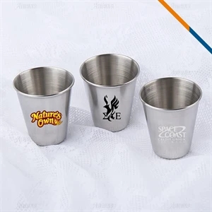 Stacy Stainless Steel Shot Glasses - Brilliant Promos - Be Brilliant!