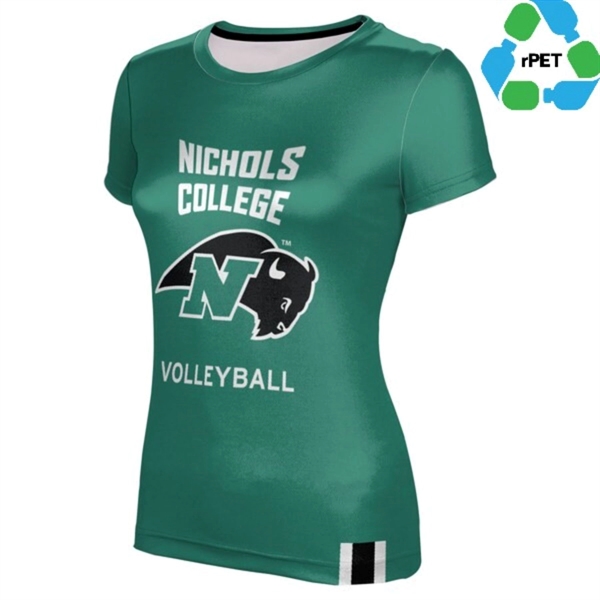 Womens rPET Recycled Polyester Sublimation Performance Shirt