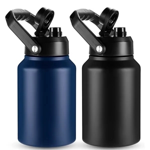 Vacumm Stainless Steel Sports Water Bottle Tumbler 64oz - Brilliant Promos  - Be Brilliant!