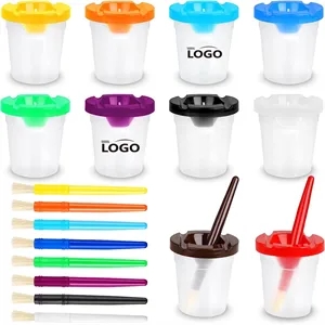 Kids Painting Spill Proof Paint Cups - Brilliant Promos - Be Brilliant!
