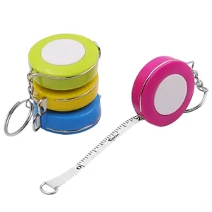 1.5 Meter Soft Retractable Measuring Tape With Keychain - Brilliant Promos  - Be Brilliant!