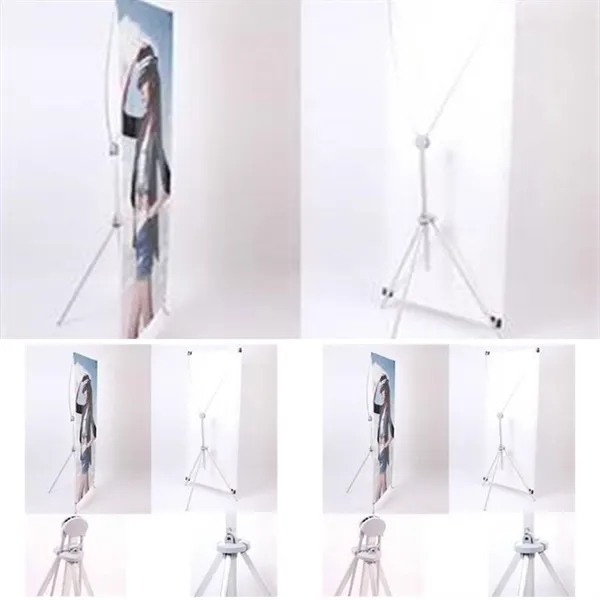 Aluminum Alloy X Banner Stand With Screen Printing