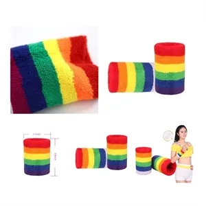 Athletic Cotton Terry Cloth Sweatband For Sports - Brilliant