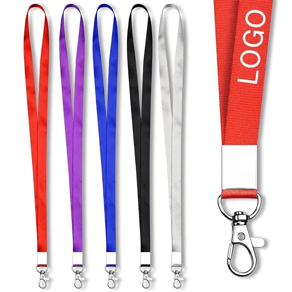 Full Color Lanyard With Clip